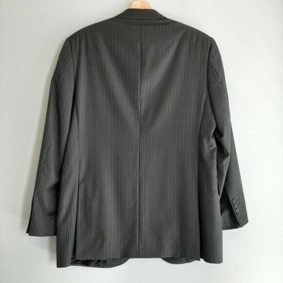 PRONTO UOMO Italy 100% Wool Blazer Jacket Super 130'S Men's Sz 40 R - Picture 7 of 15